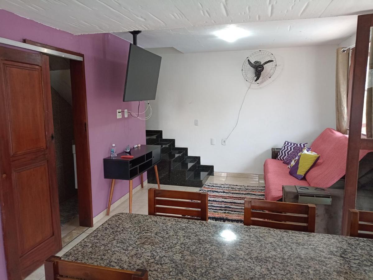 Casa Roxa Com Piscina Em Condominio Araquari Exterior foto